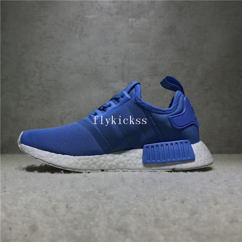 Real Boost Adidas NMD R1 PK Blue White